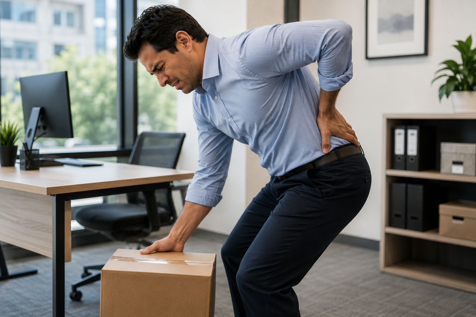 Therapist performing corrective massage therapy for lower back pain treatment at Body Remedy Miami in Coral Gables.