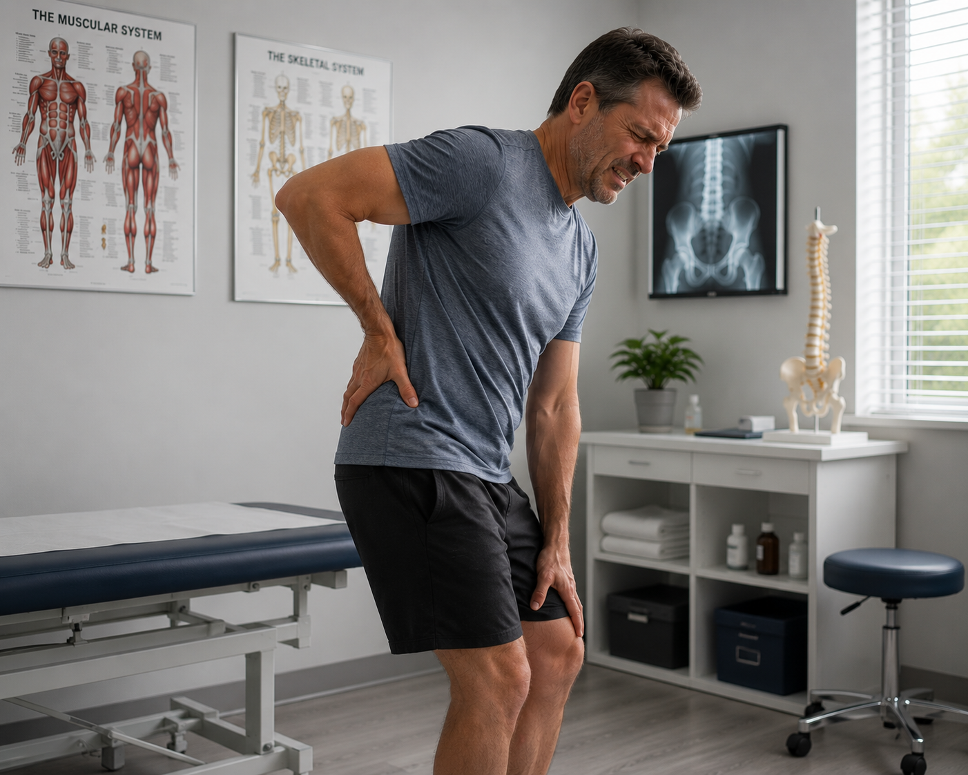 Therapist performing corrective massage therapy for sciatica pain treatment at Body Remedy Miami in Coral Gables.